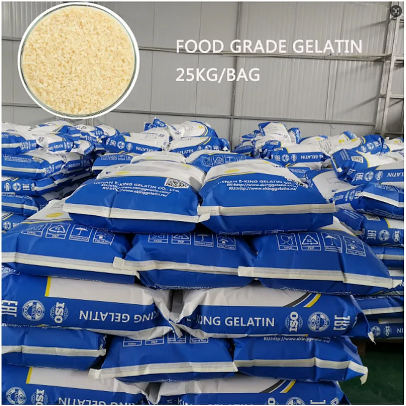Bulk food grade gelatin powder for jelly desserts frozen foods production